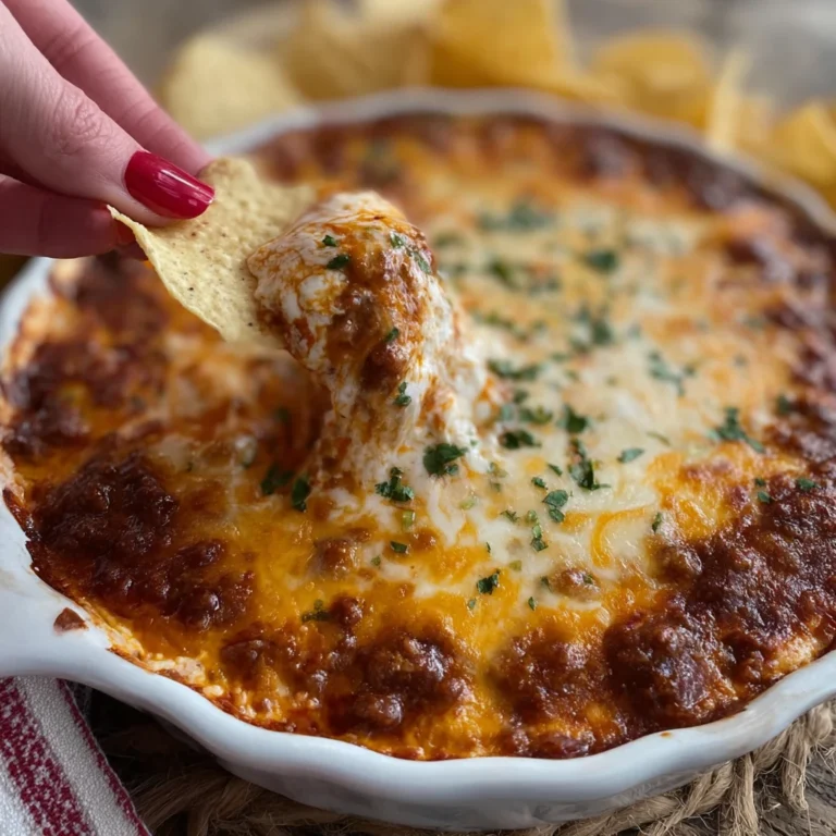 Ingredient Chili Cheese Dip