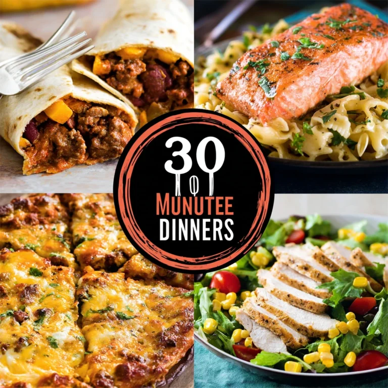 Minute Dinner Recipes