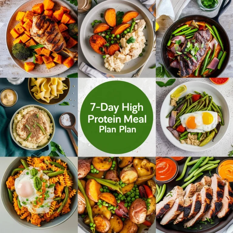 Day Highprotein Highfiber Diet Meal Plan
