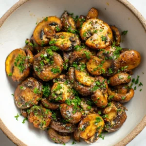 Air Fryer Mushrooms