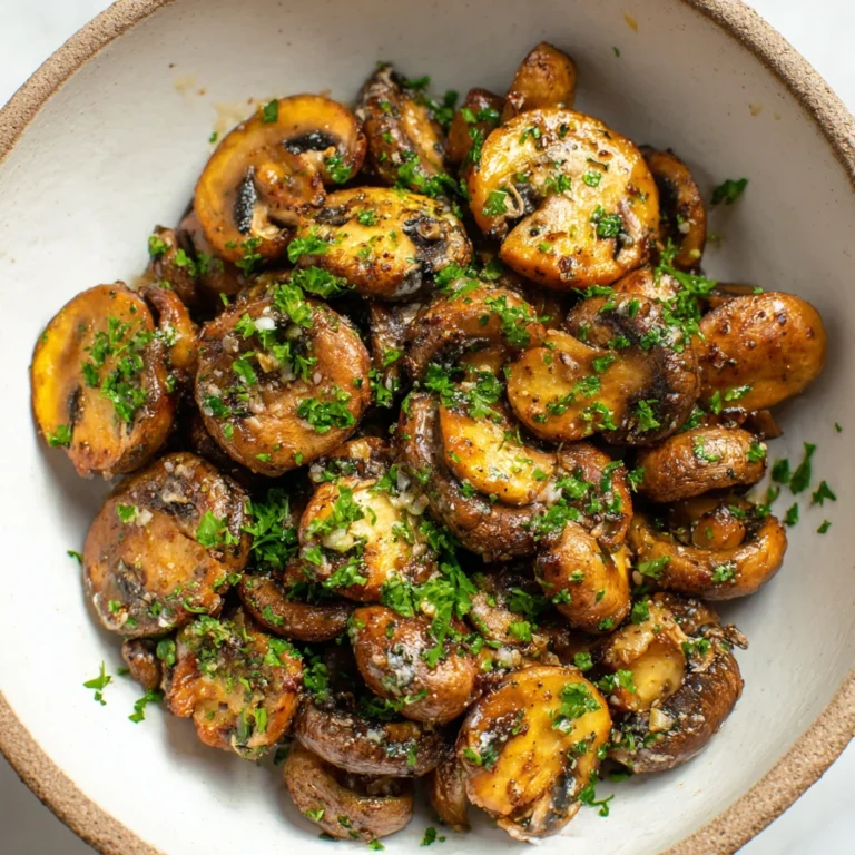 Air Fryer Mushrooms