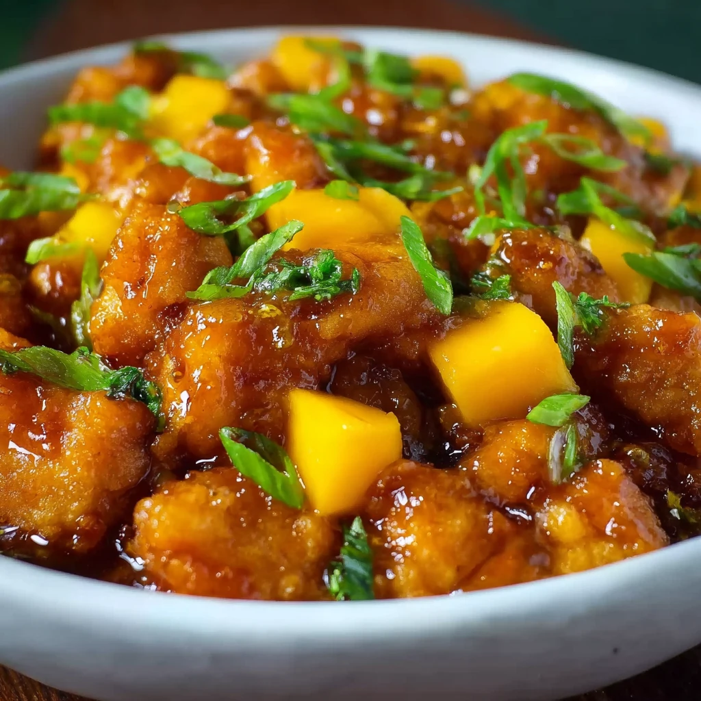 Asian Mango Chicken