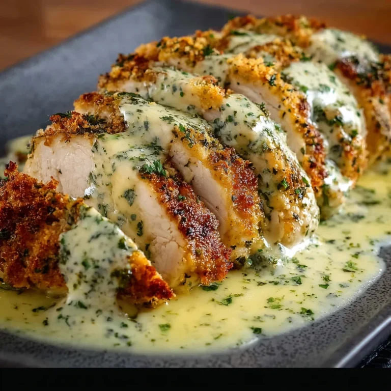 Baked Caesar Chicken Creamy Parmesan Sauce
