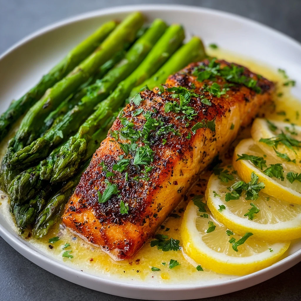 Baked Lemon Garlic Butter Salmon Goto Recipe