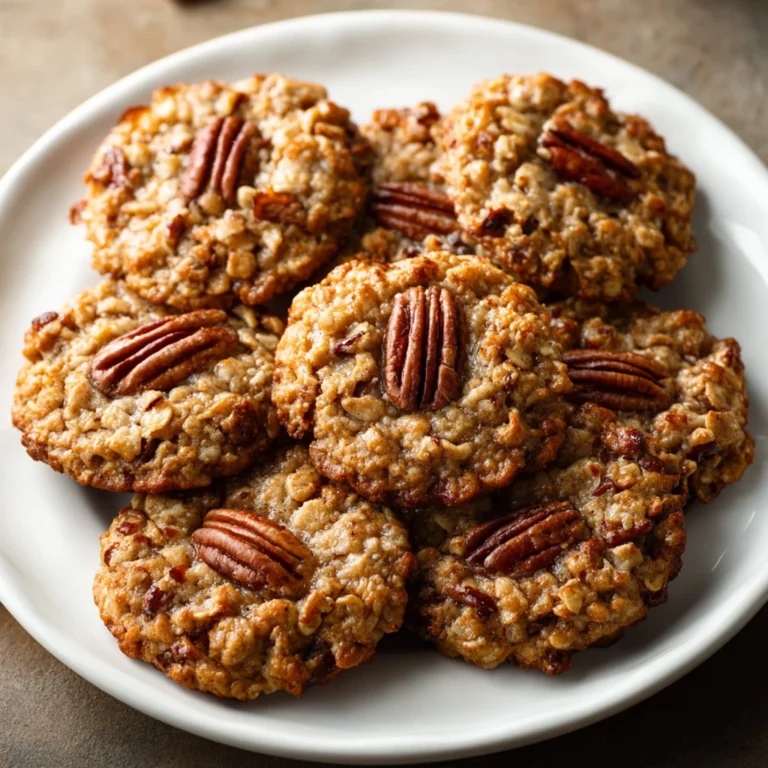 Bakery Style Pecan Pie Oatmeal Cookies Irresistibly Delicious