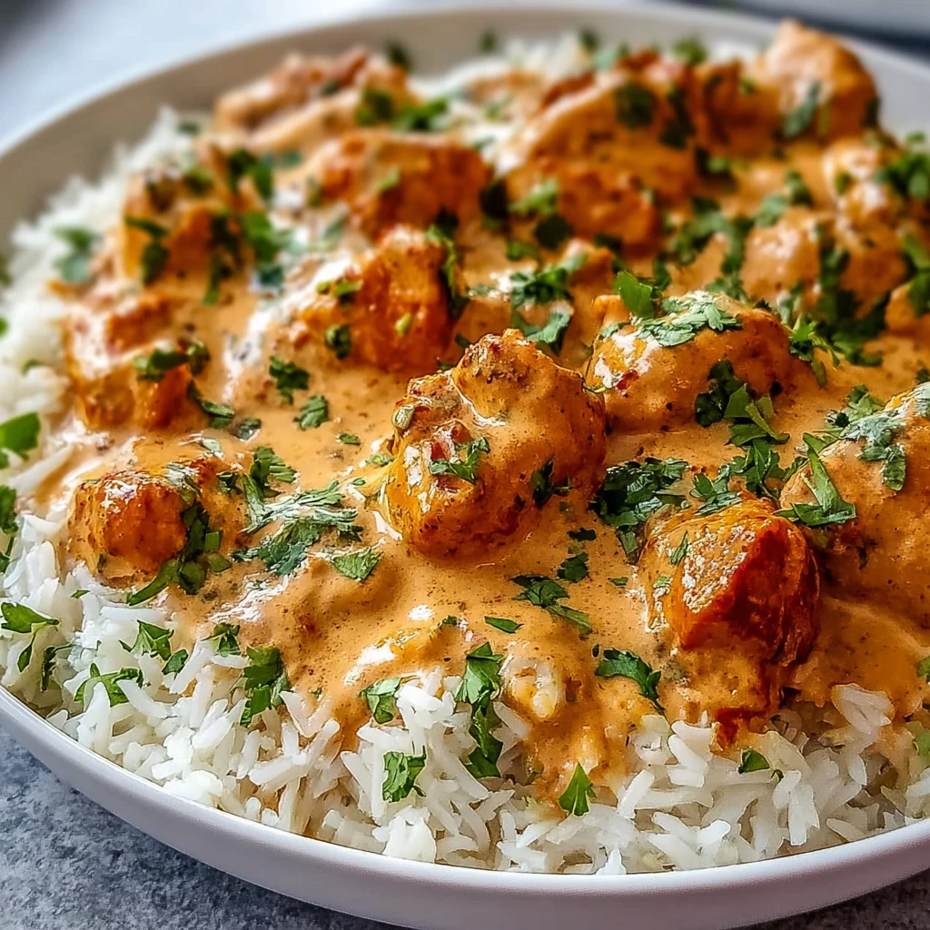 Smothered Chicken Rice