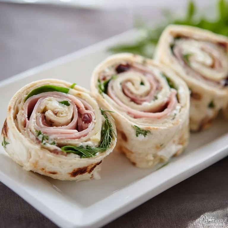 Black Forest Ham Pinwheels