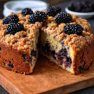 Blackberry Coffee Cake