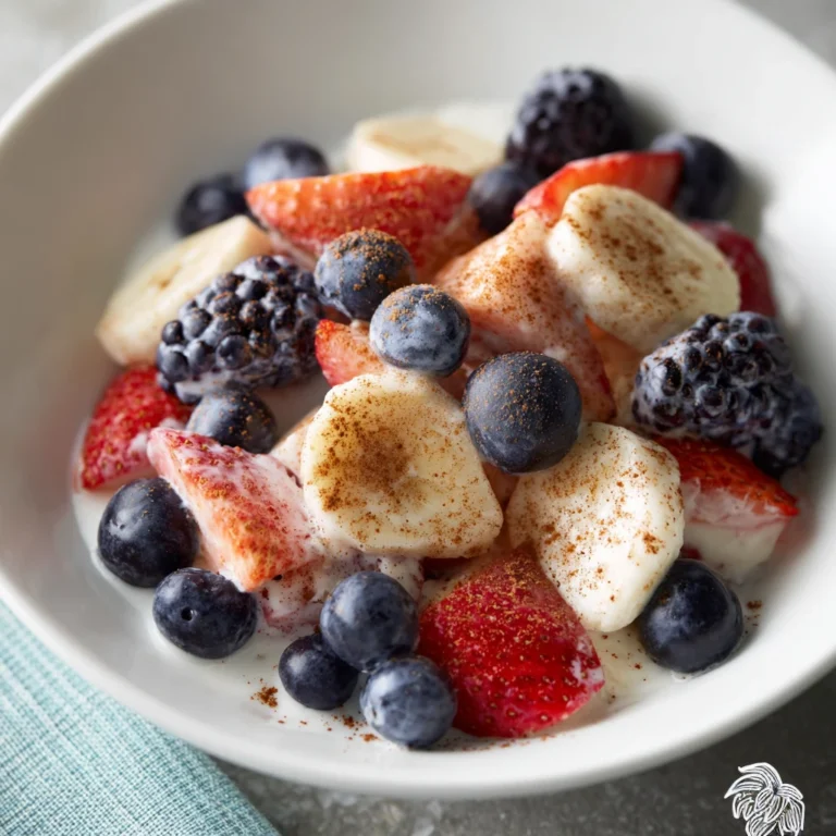 Breakfast Fruit Salad Yogurt