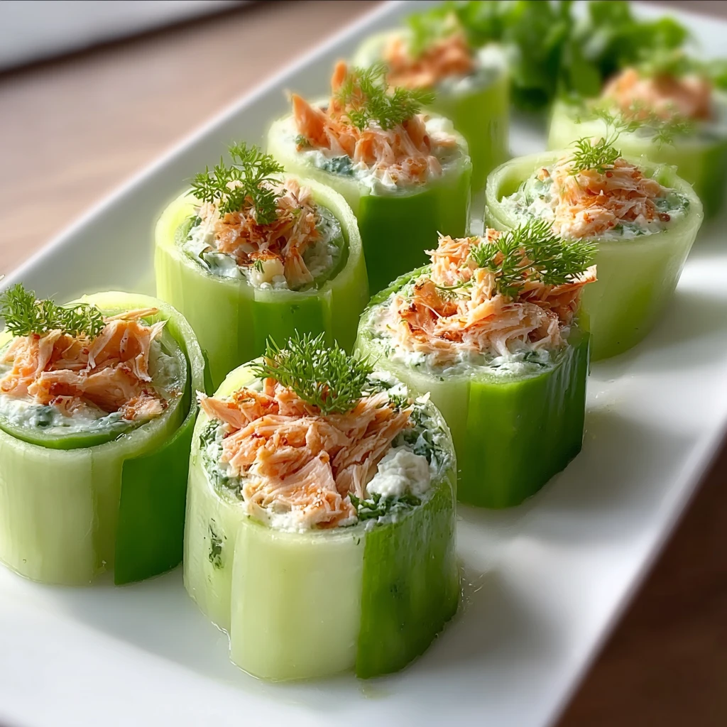 Buffalo Chicken Cucumber Roll