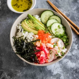 California Roll Sushi Bowl Recipe
