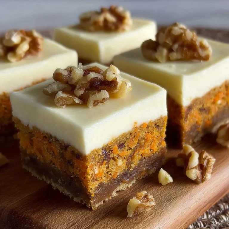 Carrot Cake Cheesecake Bars