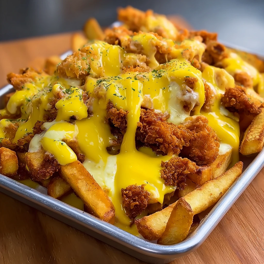 Cheesy Crispy Chicken Fries