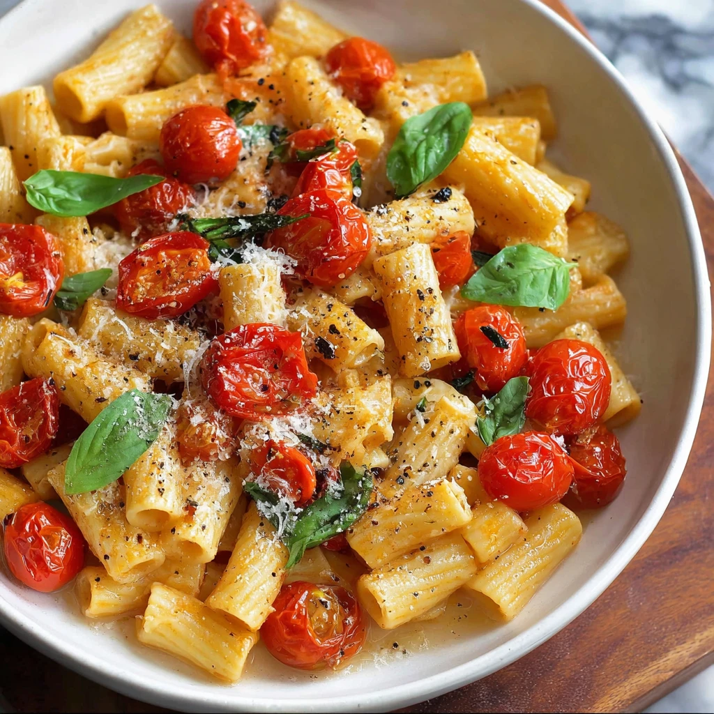 Cherry Tomato Pasta One Pot Goto Dinner