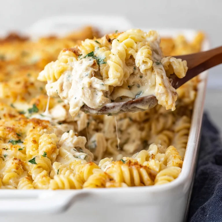 Chicken Alfredo Casserole
