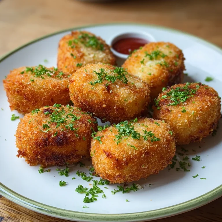 Chicken Potato Croquettes