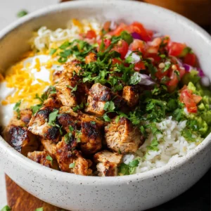 Chicken Burrito Bowls