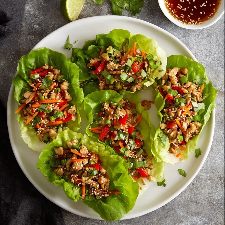 Chicken Lettuce Wraps Recipe Tasty Fresh