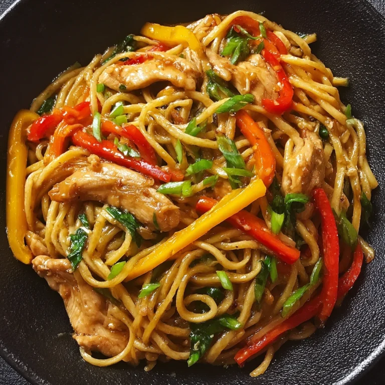 Chicken Noodle Stir Fry