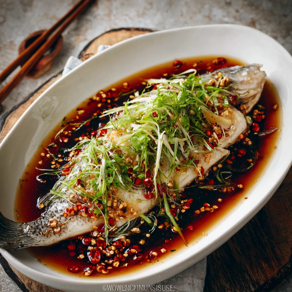 Chinese Steamed Fish