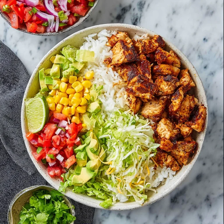 Chipotle Chicken Burrito Bowl Recipe