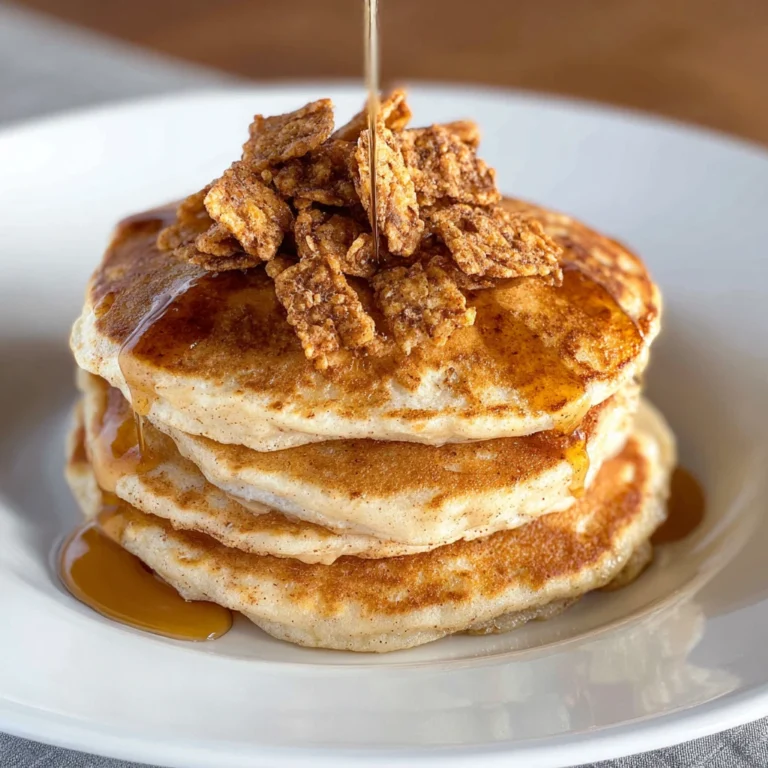Cinnamon Toast Crunch Pancakes