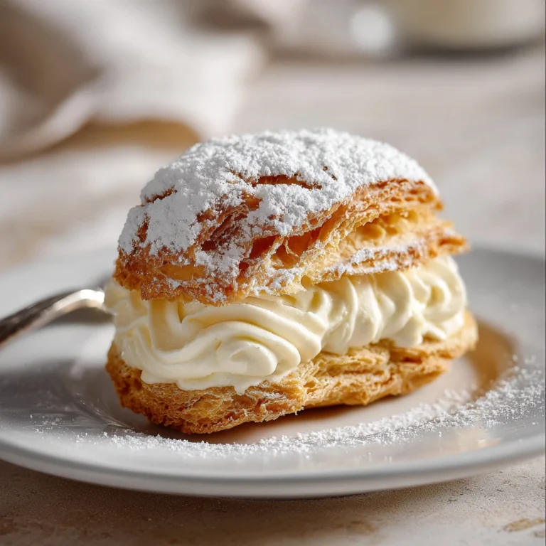 Classic Paris Brest Pastry