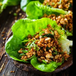 Copycat PF Chang’s Chicken Lettuce Wraps