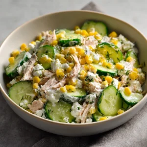 Cottage Cheese Tuna Protein Bowl That’s Fresh, Creamy, and Incredibly Satisfying