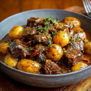 Cozy Slow Cooker Creamy Dijon Beef Stew Recipe Perfect for Easy Dinners