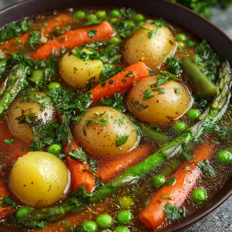 Cozy Slow Cooker Spring Vegetable Soup Recipe Fresh