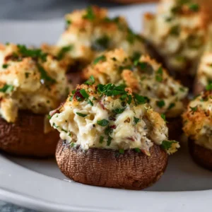Crab Stuffed Mushrooms