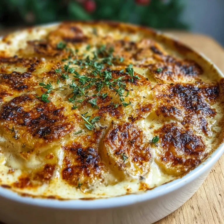 Creamy Gruyere Scalloped Potatoes