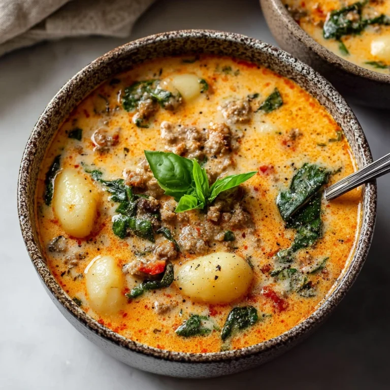 Creamy Italian Sausage Gnocchi Soup Cozy Family Goto
