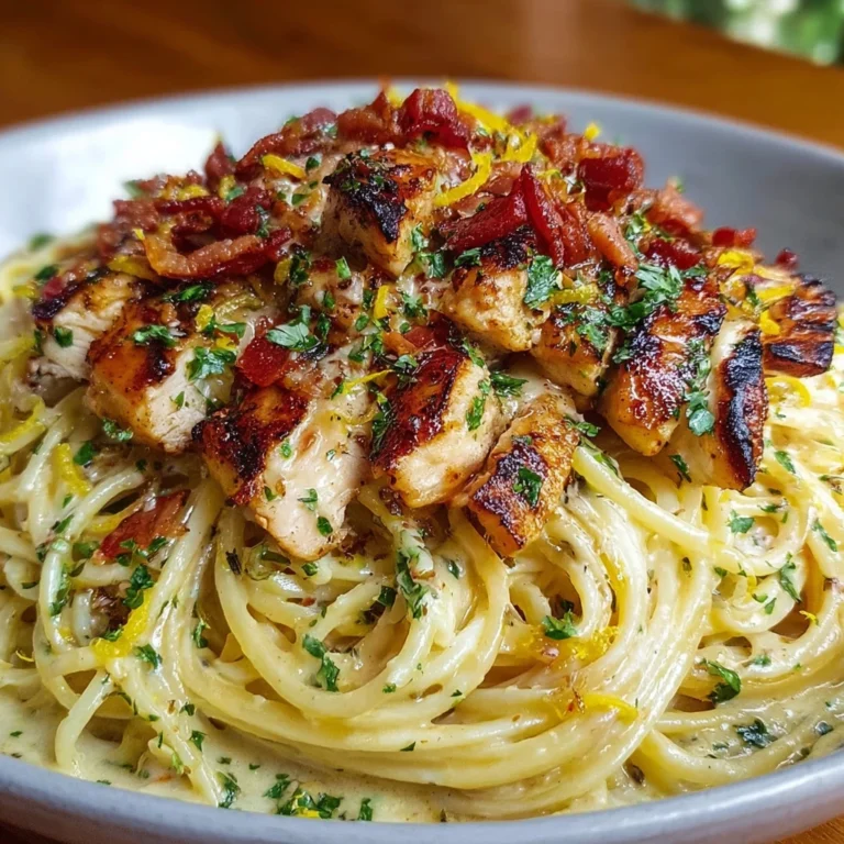 Creamy Lemon Chicken Pasta Recipe Zesty Dinner Idea