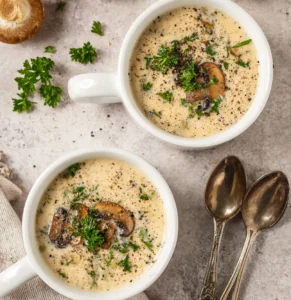 Creamy Mushroom Soup Recipe