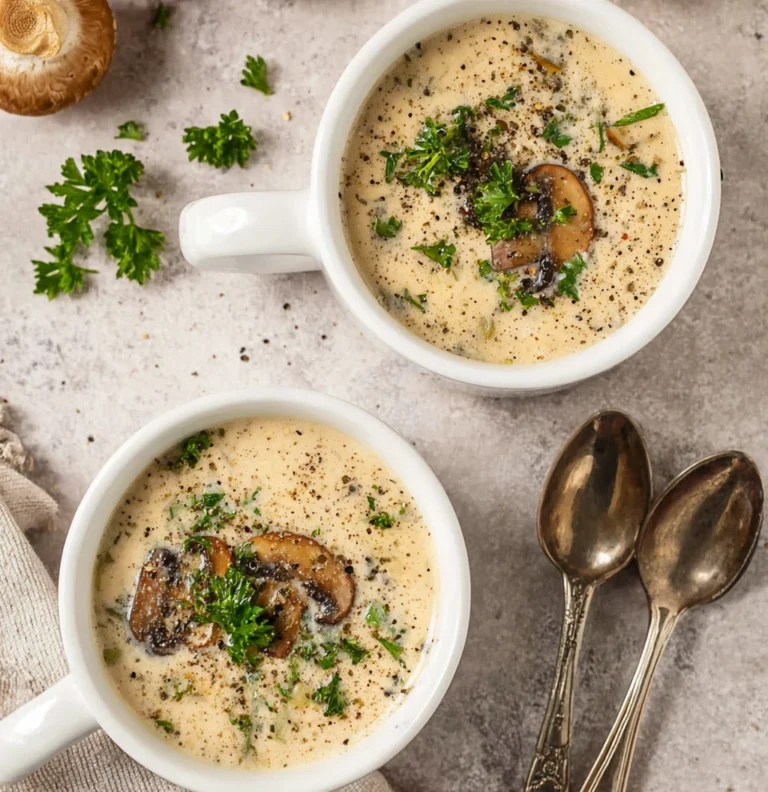 Creamy Mushroom Soup Recipe