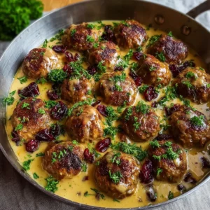 Creamy One-Pot Swedish Meatballs Recipe Easy Homemade Dinner Idea