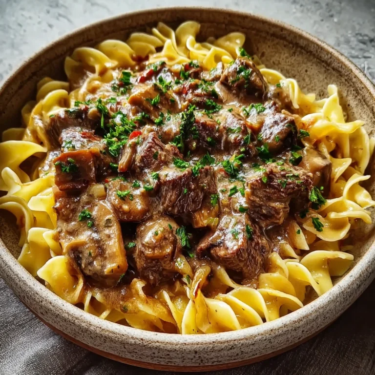 Creamy Onepot Beef Stroganoff Recipe Cozy Weeknight Dinners