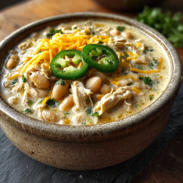 Creamy White Chicken Chili Slow Cooker Recipe Perfect
