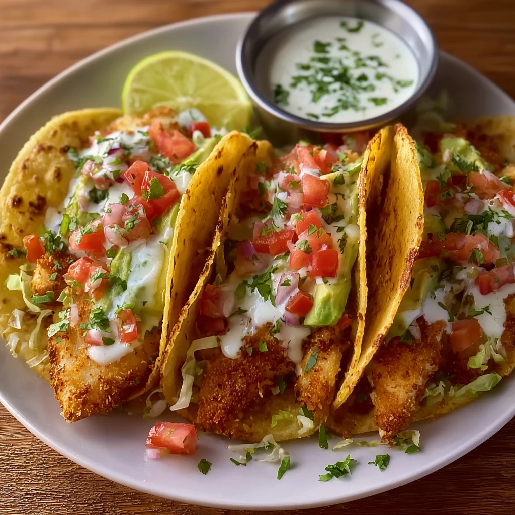 Crispy Chicken Tacos