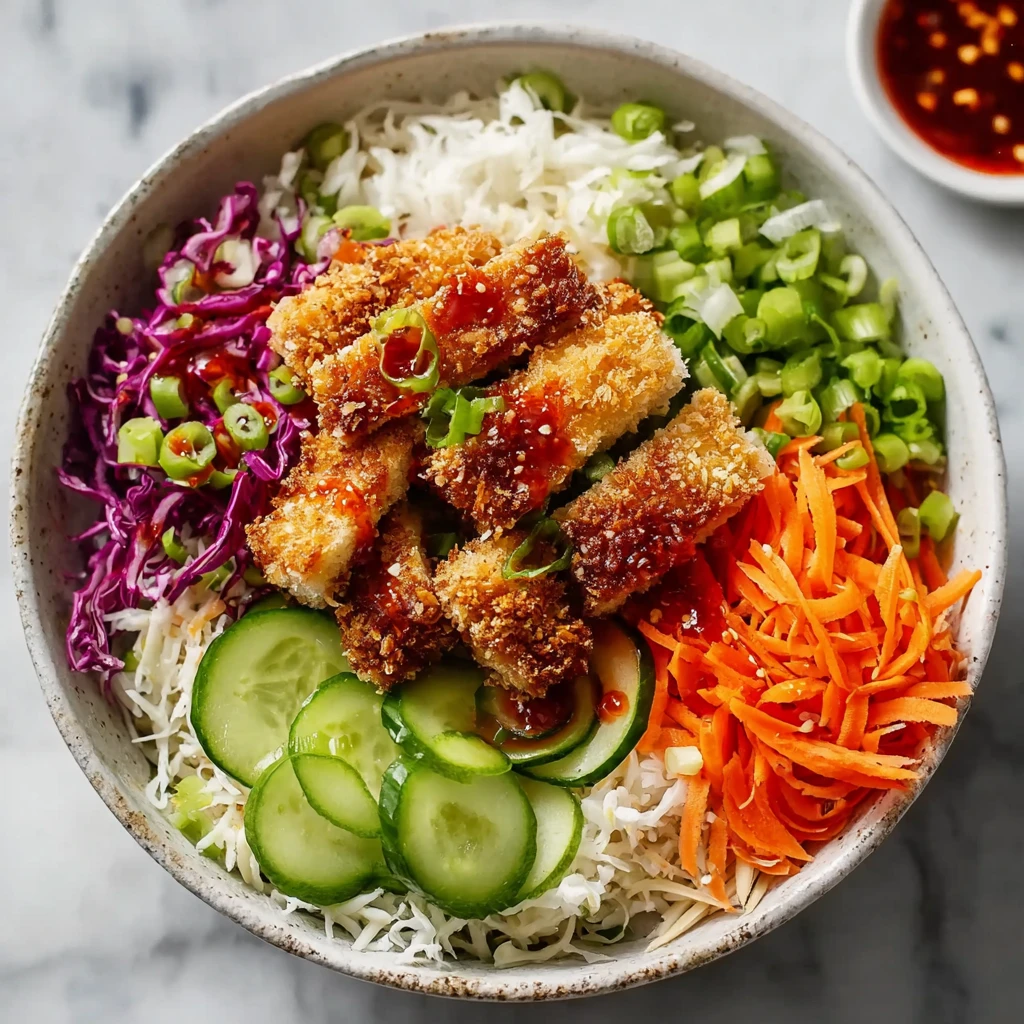 Crispy Coconut Crusted Tofu Bowl Recipe