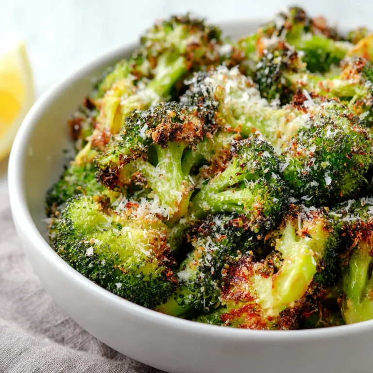 Crispy Parmesan Crusted Broccoli Florets Minutes