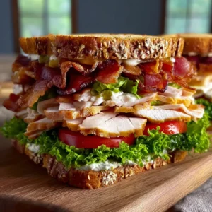 Crispy Ultimate Club Sandwich Recipe Easy Loaded with Fresh Ingredients