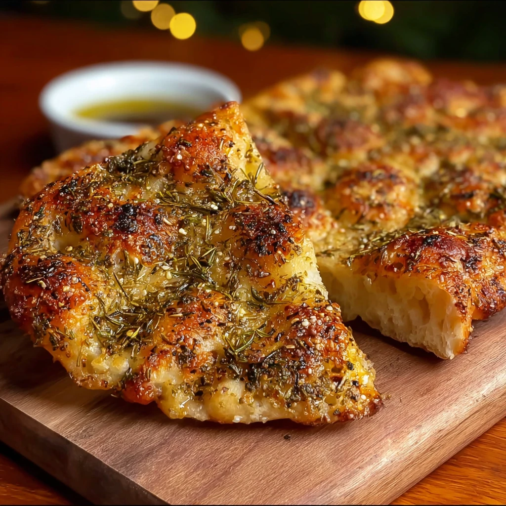 Crispy Zaatar Manakish Flatbread Recipe Steps Authentic Flavor