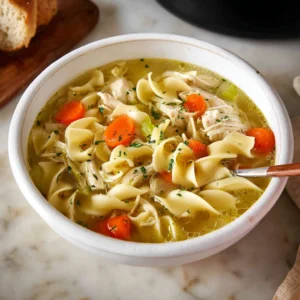 Crockpot Chicken Noodle Soup