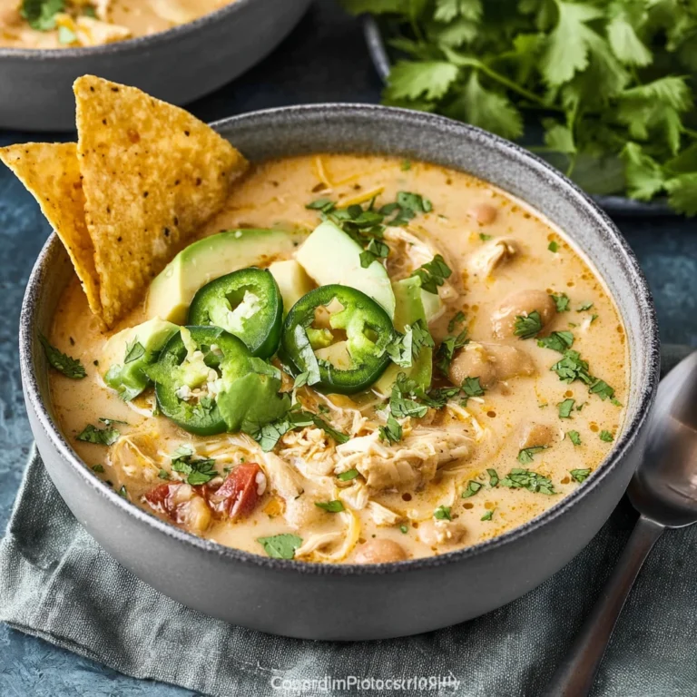 Crockpot White Chicken Chili
