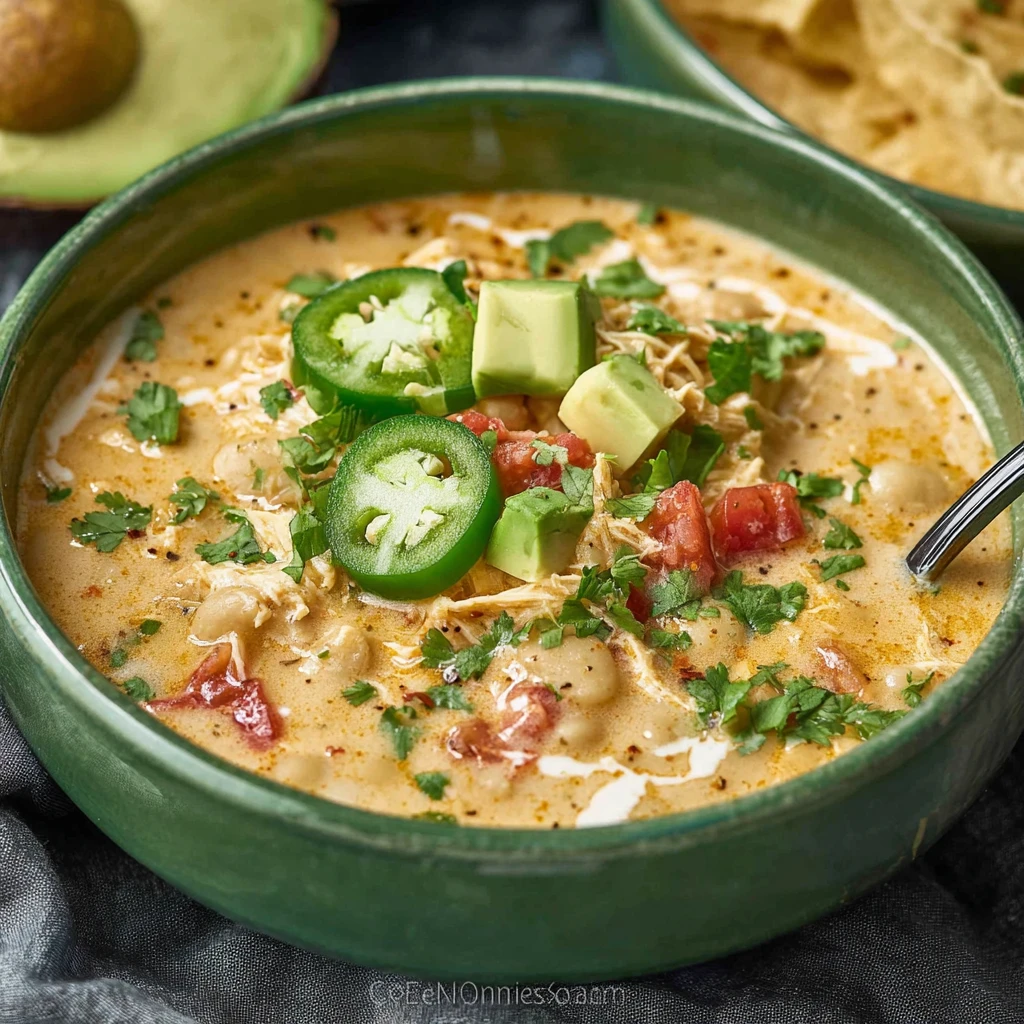 Crockpot White Chicken Chili