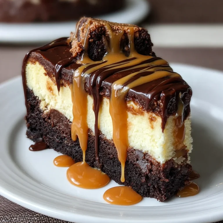 Decadent Brownie Cheesecake Recipe You Cant Resist