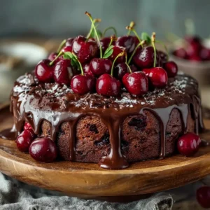 Decadent Chocolate Cherry Truffle Torte Recipe Easy Perfect for Special Moments